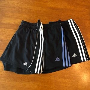 3 pairs of Athletic Addidas Shorts